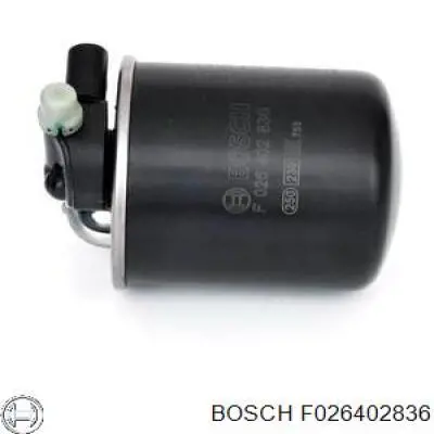 Фільтр паливний F026402836 Bosch