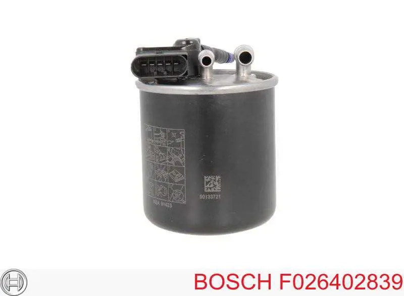 F026402839 Bosch filtro de combustível