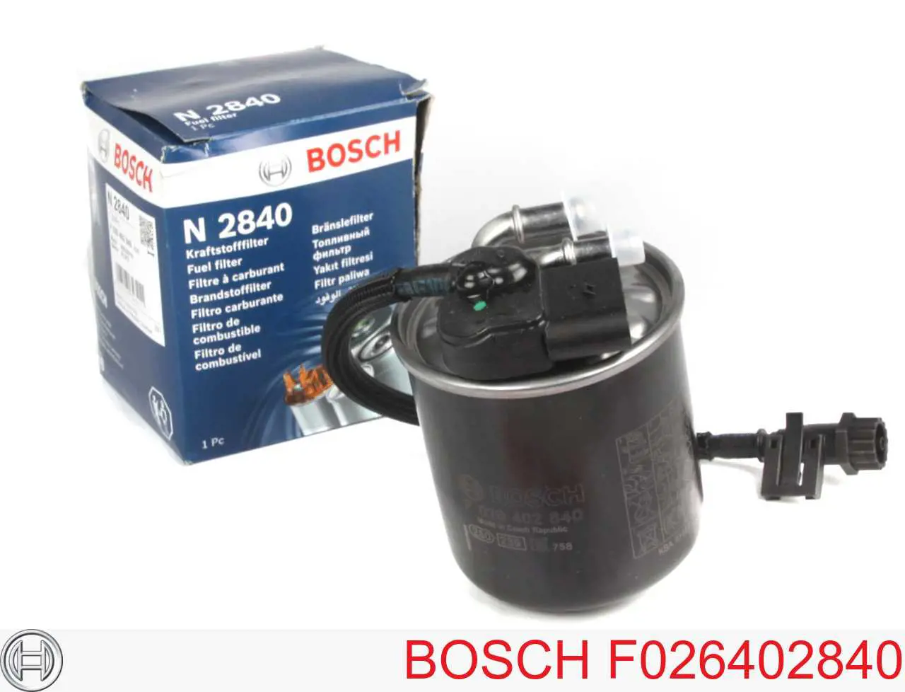 F026402840 Bosch filtro de combustível