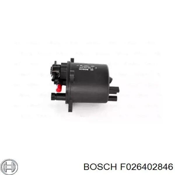 Купить F026402846 Bosch Фильтр-отстойник топлива грубой очистки