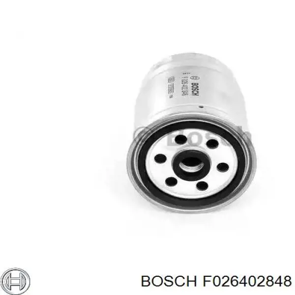 F026402848 Bosch filtro de combustível