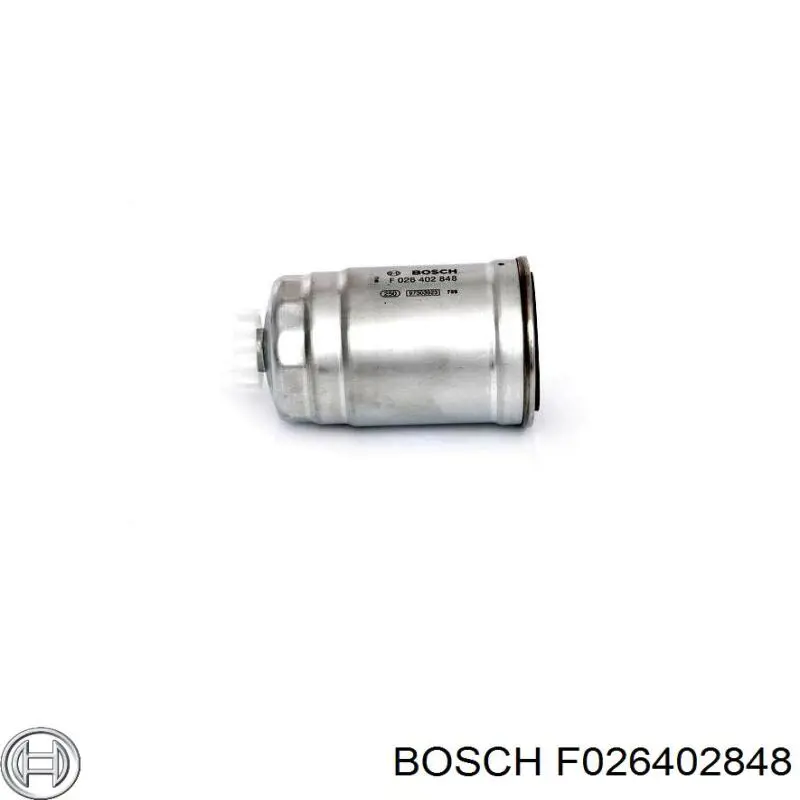Filtro combustible F026402848 Bosch
