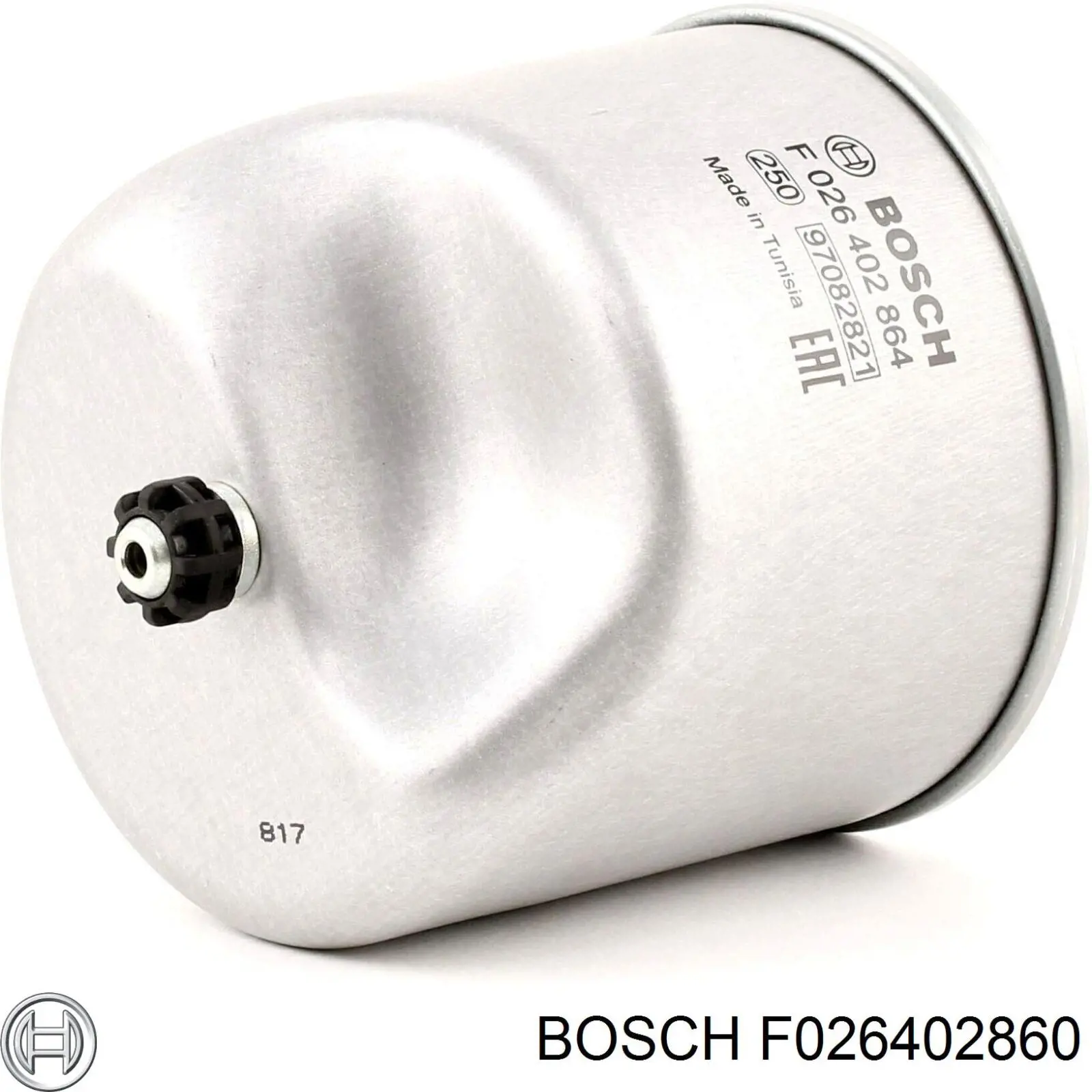 F026402860 Bosch filtro de combustível