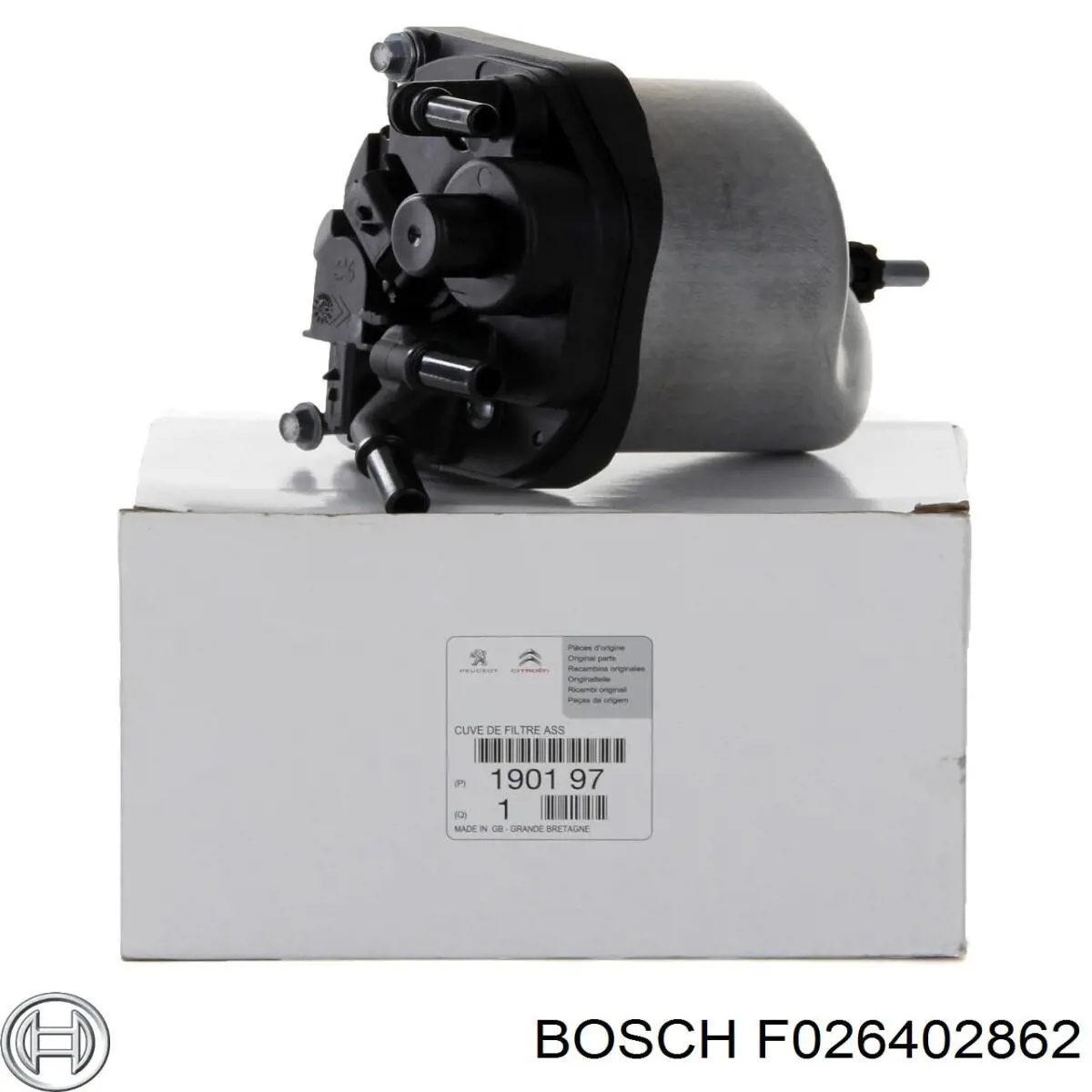 Фильтр тонкой очистки топлива Bosch F026402862 цена, от 24.05 USD
