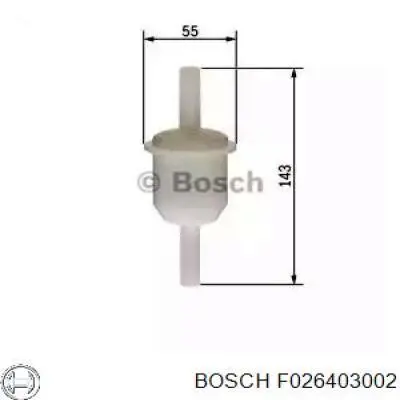 Топливный фильтр F026403002 Bosch