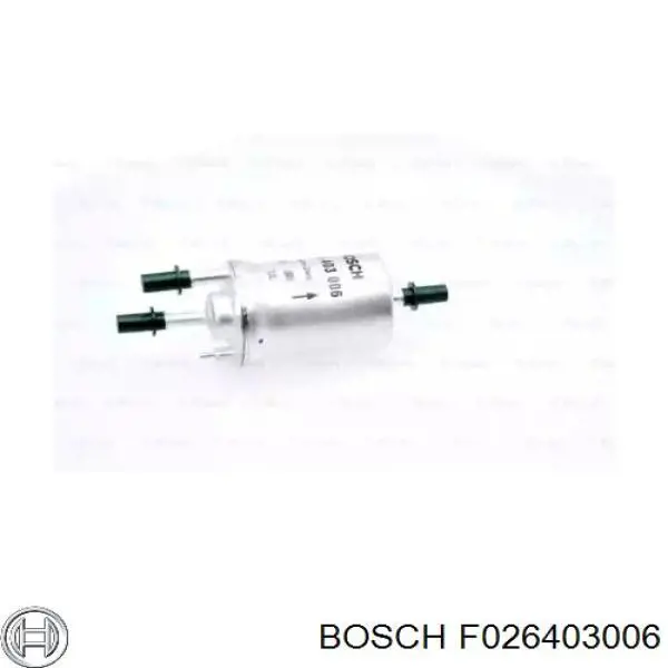 Фільтр паливний F026403006 Bosch