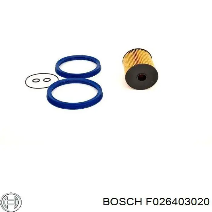 F026403020 Bosch filtro de combustível