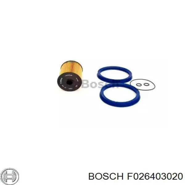 Купить F026403020 Bosch Фильтр-отстойник топлива грубой очистки