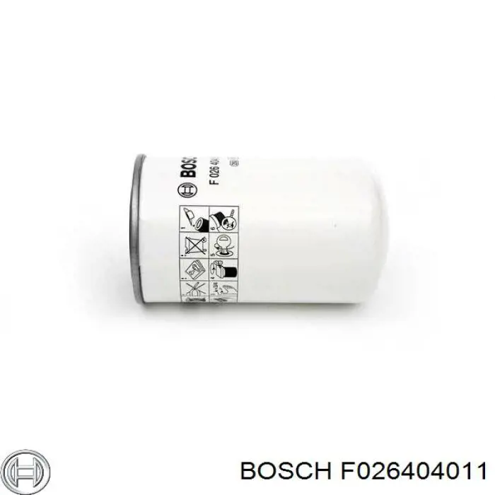 Filtro del refrigerante F026404011 Bosch