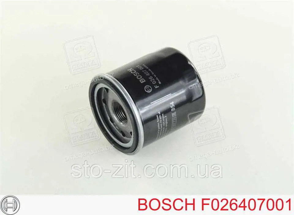 F026407001 Bosch Масляный фильтр двигателя