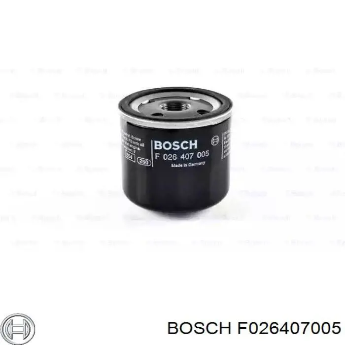 F026407005 Bosch масляный фильтр
