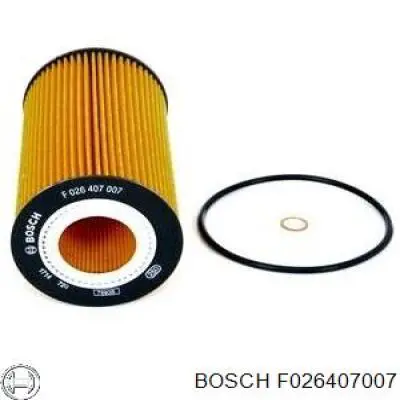 F026407007 Bosch Масляный фильтр двигателя