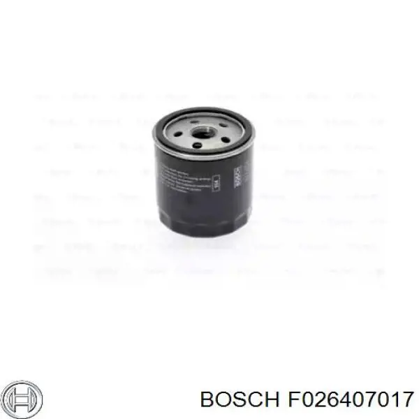 Масляный фильтр F026407017 Bosch