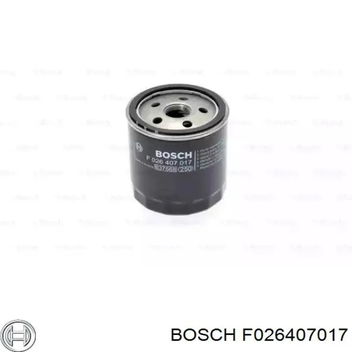 F026407017 Bosch масляный фильтр