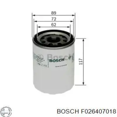 F026407018 Bosch масляный фильтр