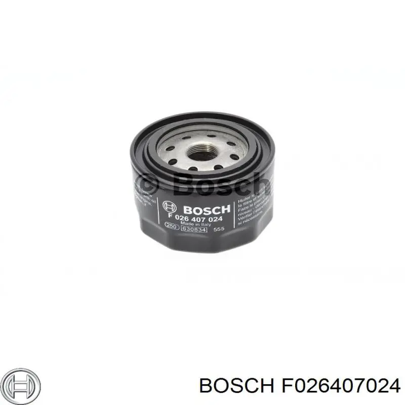 F026407024 Bosch Масляный фильтр двигателя