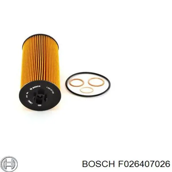 Filtro de aceite F026407026 Bosch