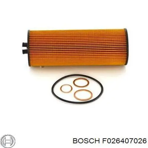 Фильтр масла Bosch F026407026