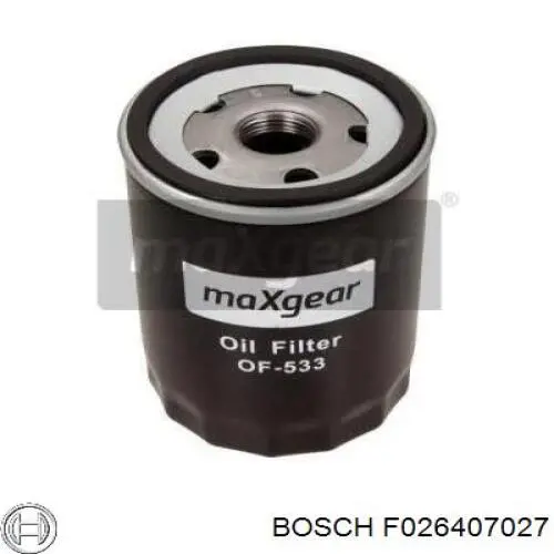 F026407027 Bosch Масляный фильтр двигателя