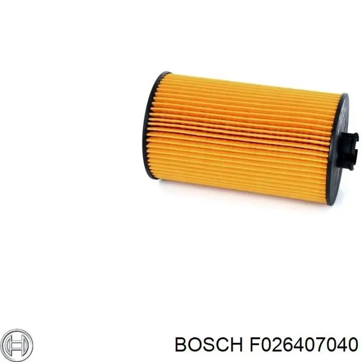 F026407040 Bosch Масляный фильтр двигателя