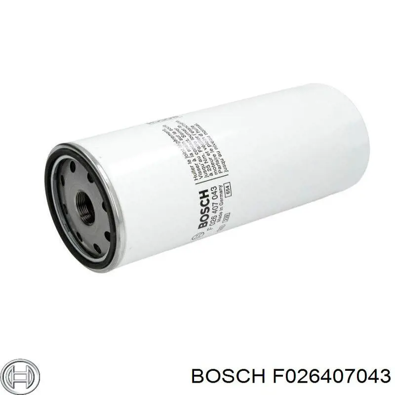 Фільтр масляний F026407043 Bosch