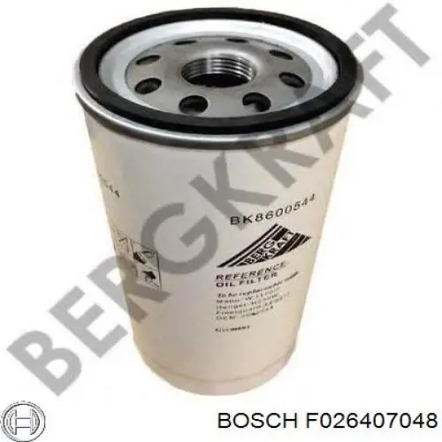 Filtro de aceite F026407048 Bosch