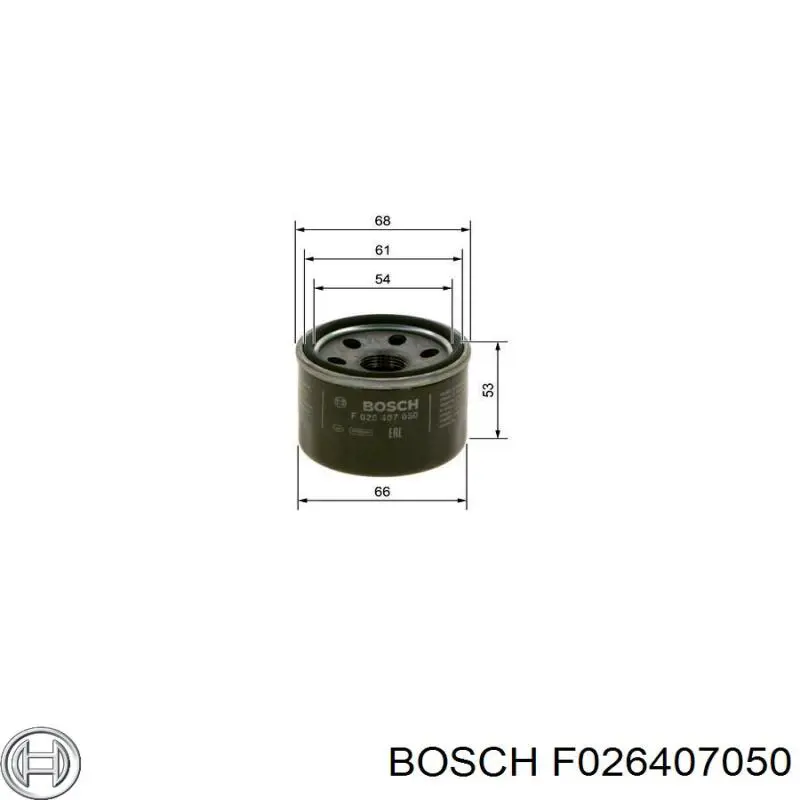 Фильтр масла Bosch F026407050
