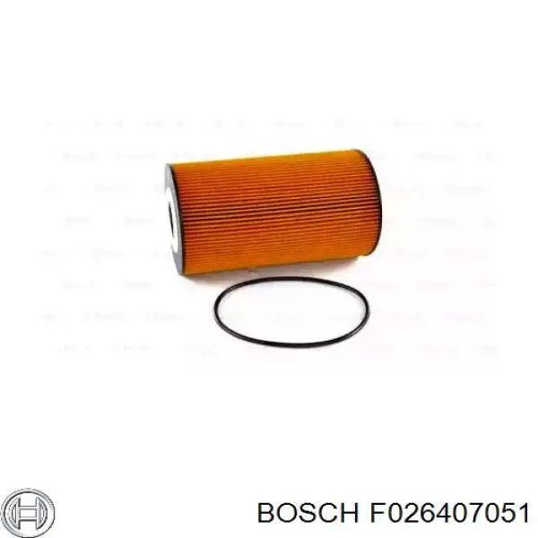 Filtro de aceite F026407051 Bosch
