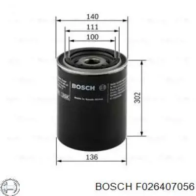 Масляный фильтр F026407056 Bosch