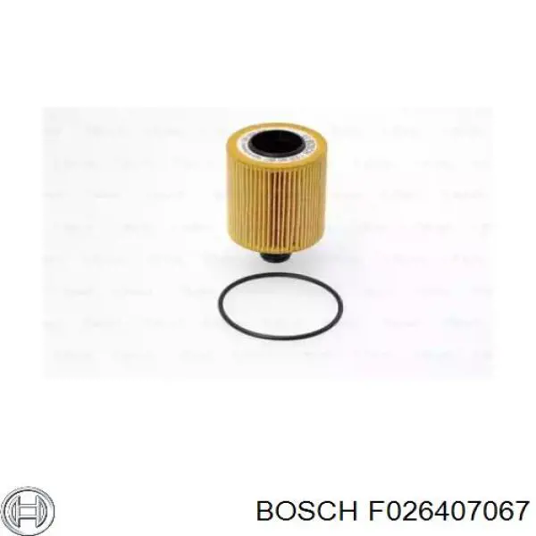 Масляный фильтр F026407067 Bosch