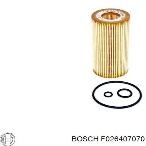 F026407070 Bosch Масляный фильтр двигателя
