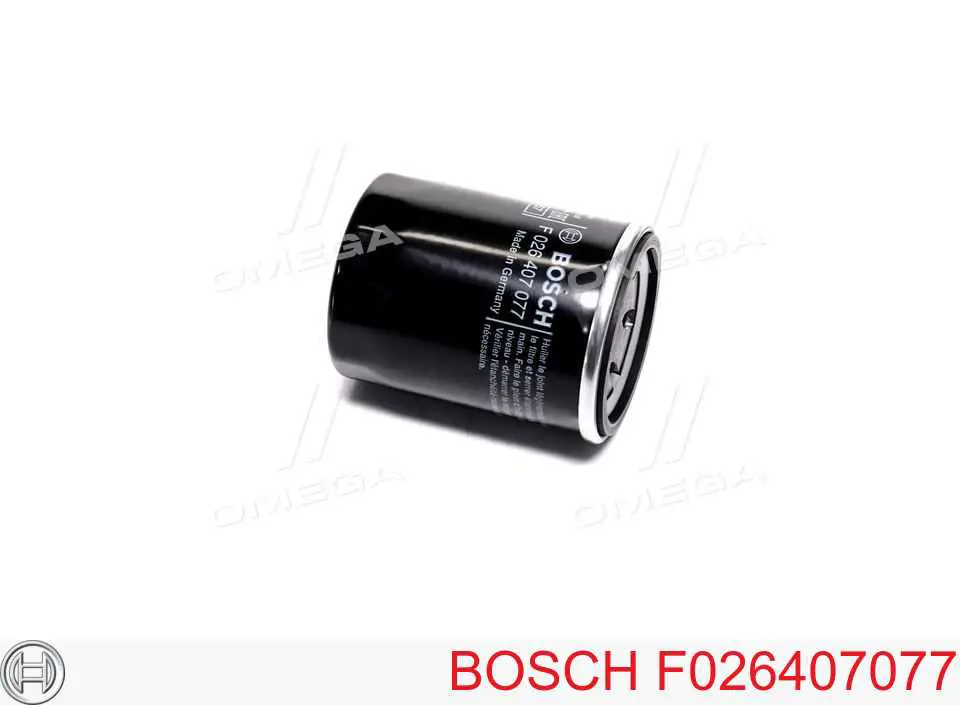 F026407077 Bosch масляный фильтр