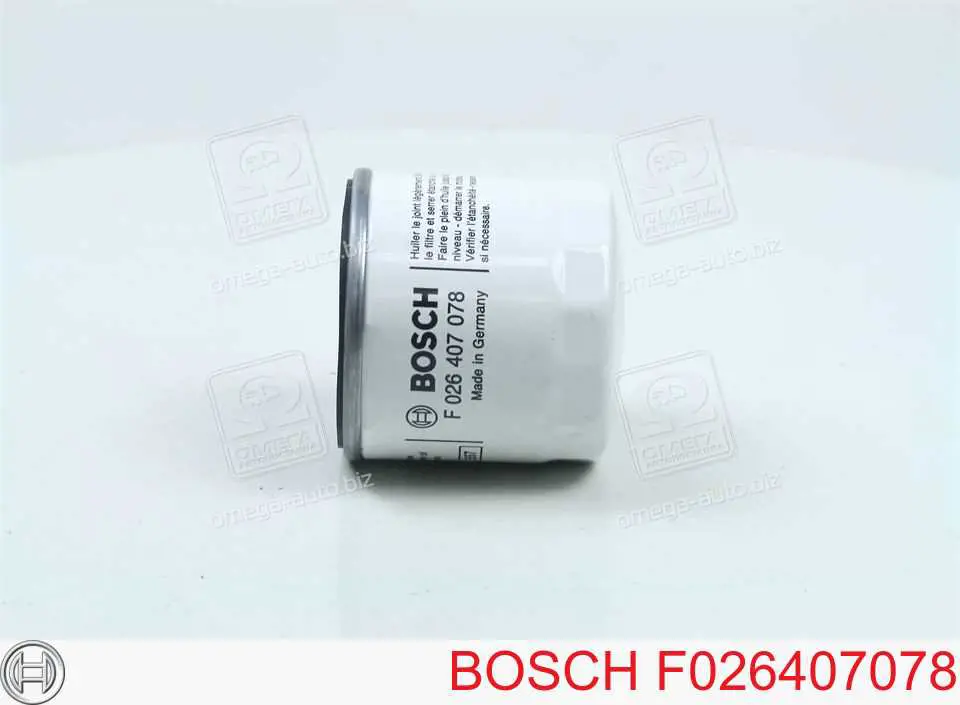 F026407078 Bosch масляный фильтр