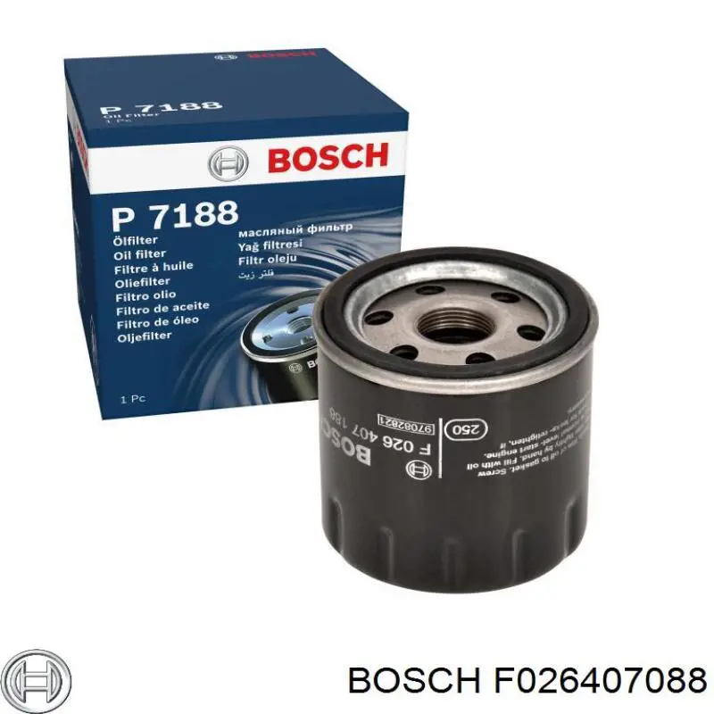 Фильтр масла Bosch F026407088