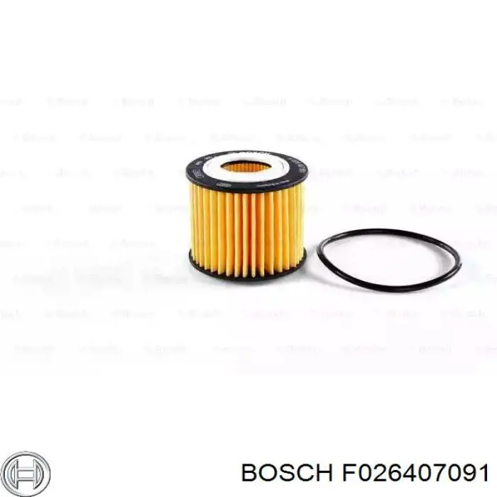 F026407091 Bosch масляный фильтр