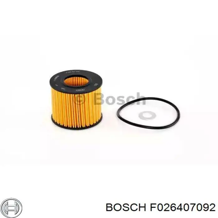 F026407092 Bosch filtro de óleo