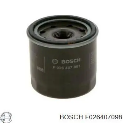 Фильтр очистки масла центробежный Bosch F026407098 цена, от 6.11 USD