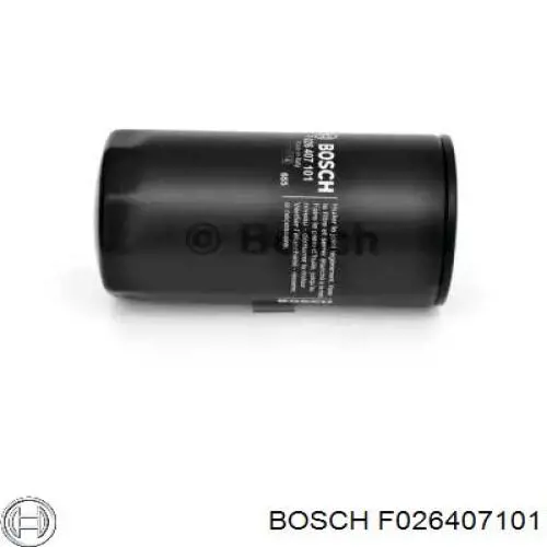 Фільтр масляний F026407101 Bosch