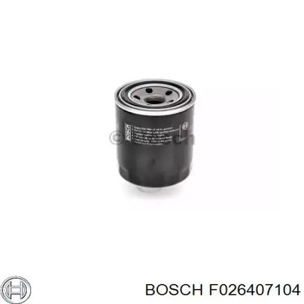 F026407104 Bosch масляный фильтр