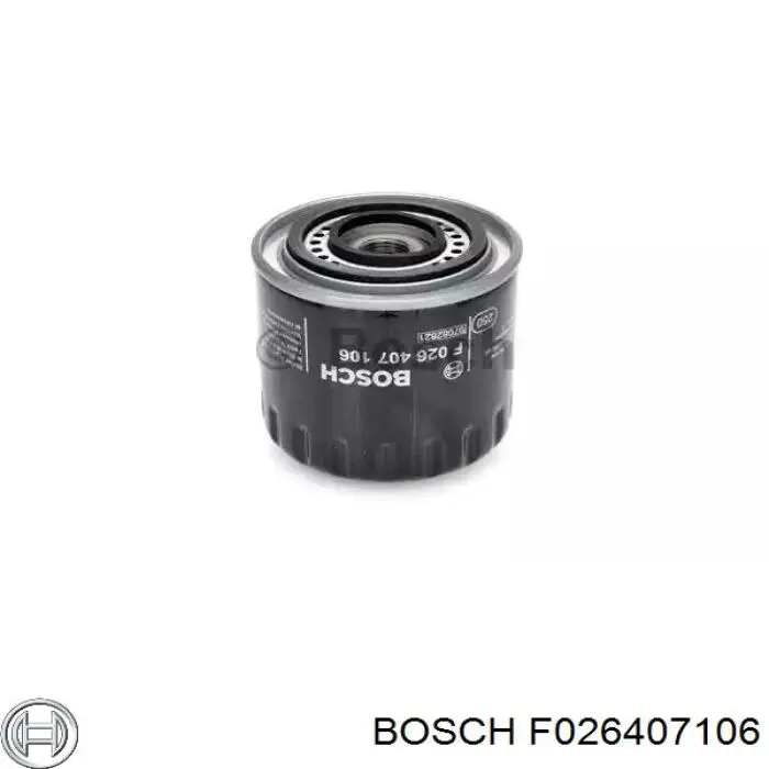F026407106 Bosch масляный фильтр
