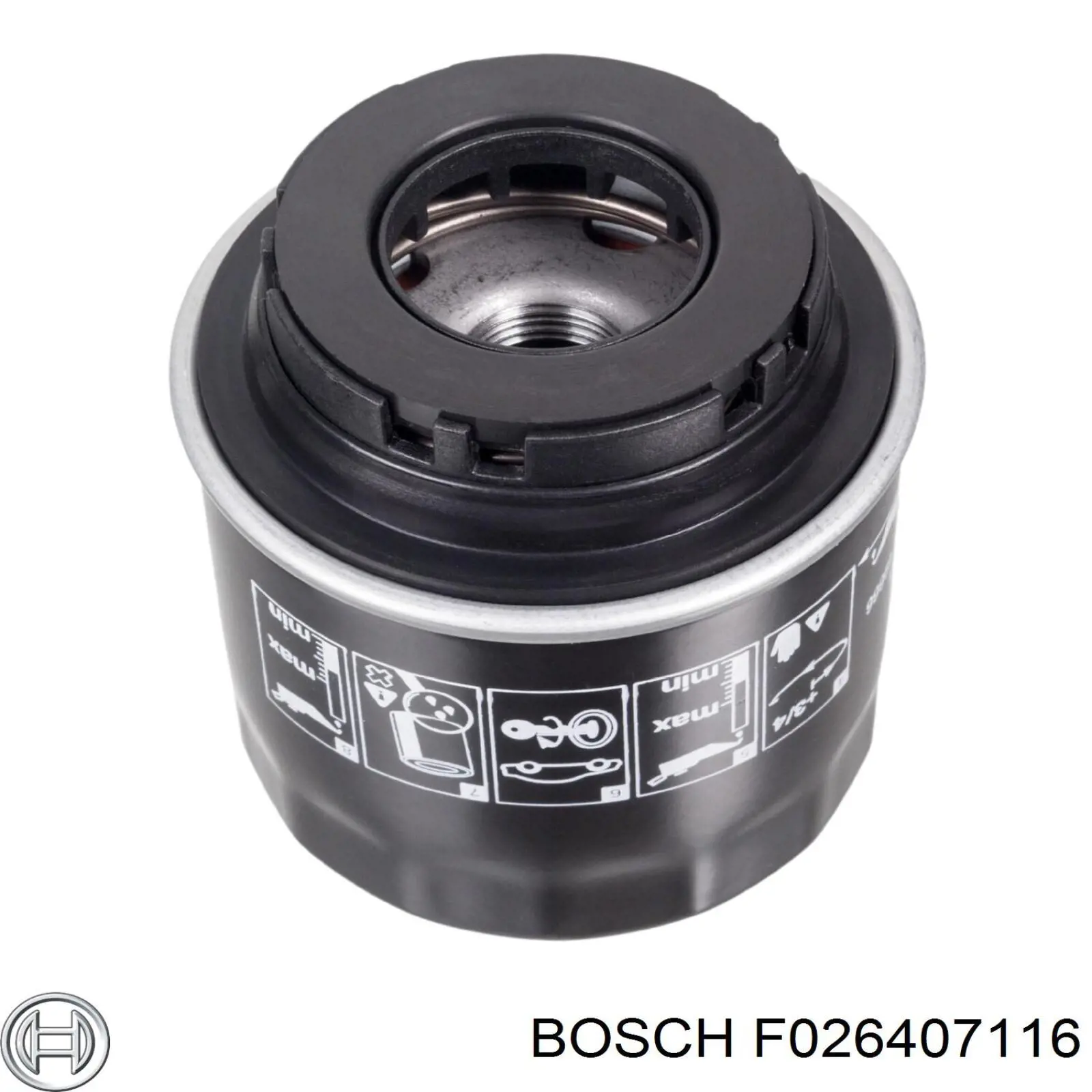 Купить F026407116 Bosch Фильтр центробежный очистки масла