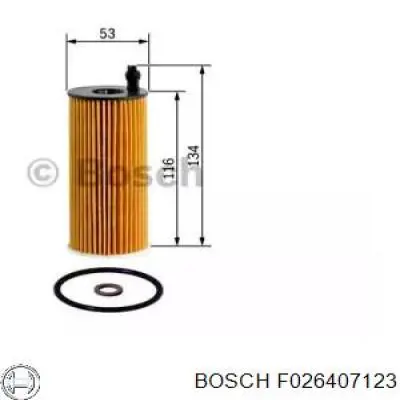 F026407123 Bosch Масляный фильтр двигателя