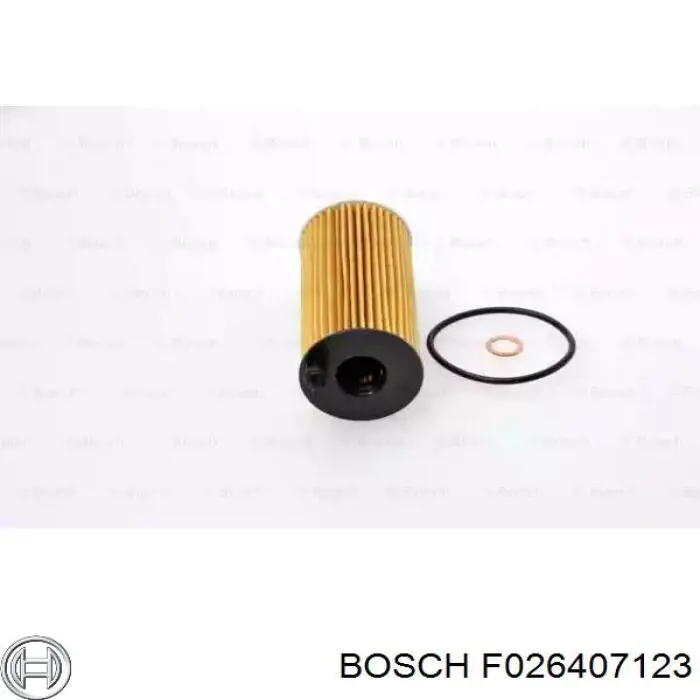 F026407123 Bosch filtro de óleo