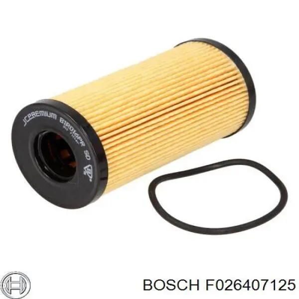 F026407125 Bosch Масляный фильтр двигателя