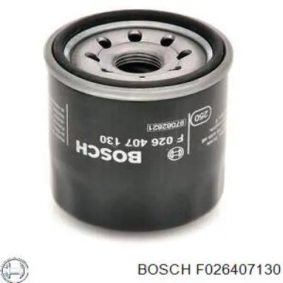 Filtro de aceite F026407130 Bosch