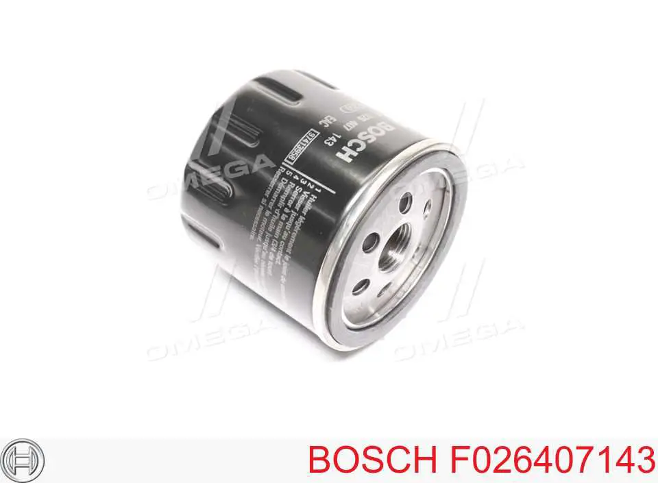F026407143 Bosch filtro de óleo