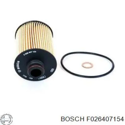 Filtro de aceite F026407154 Bosch