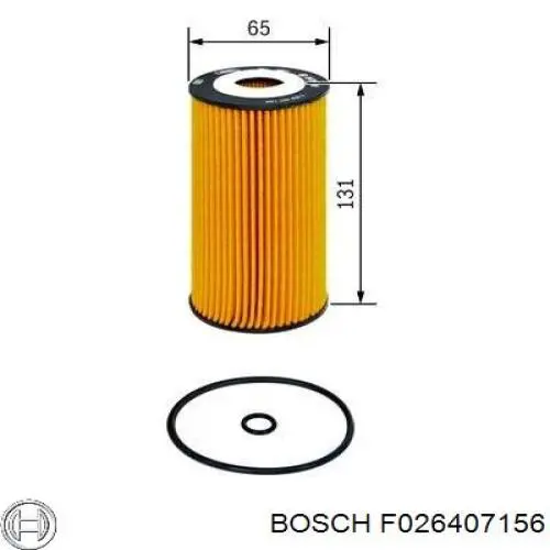 Фильтр масла Bosch F026407156