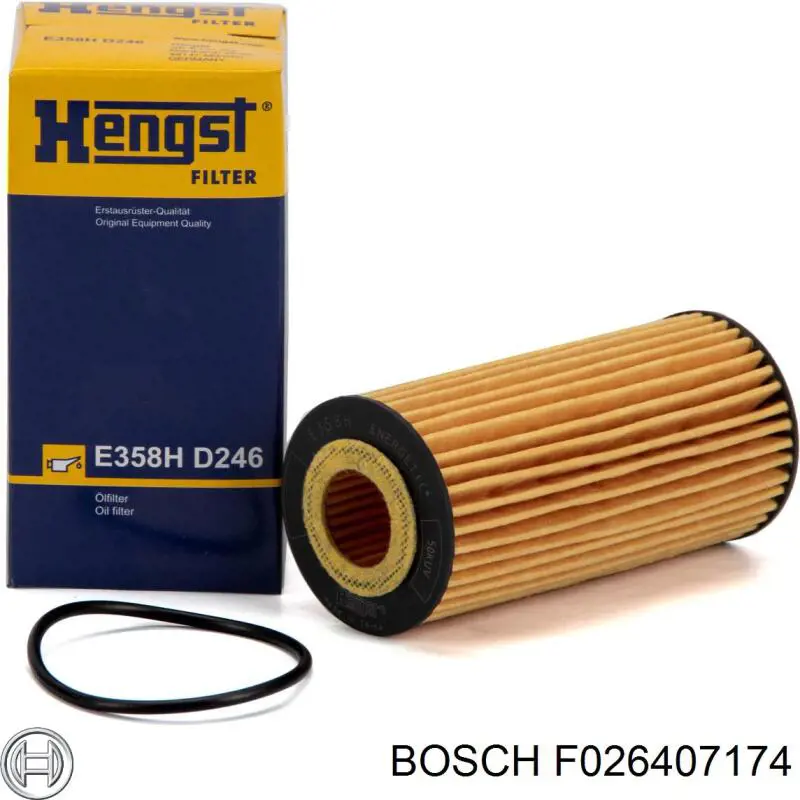 Купить F026407174 Bosch Фильтр центробежный очистки масла