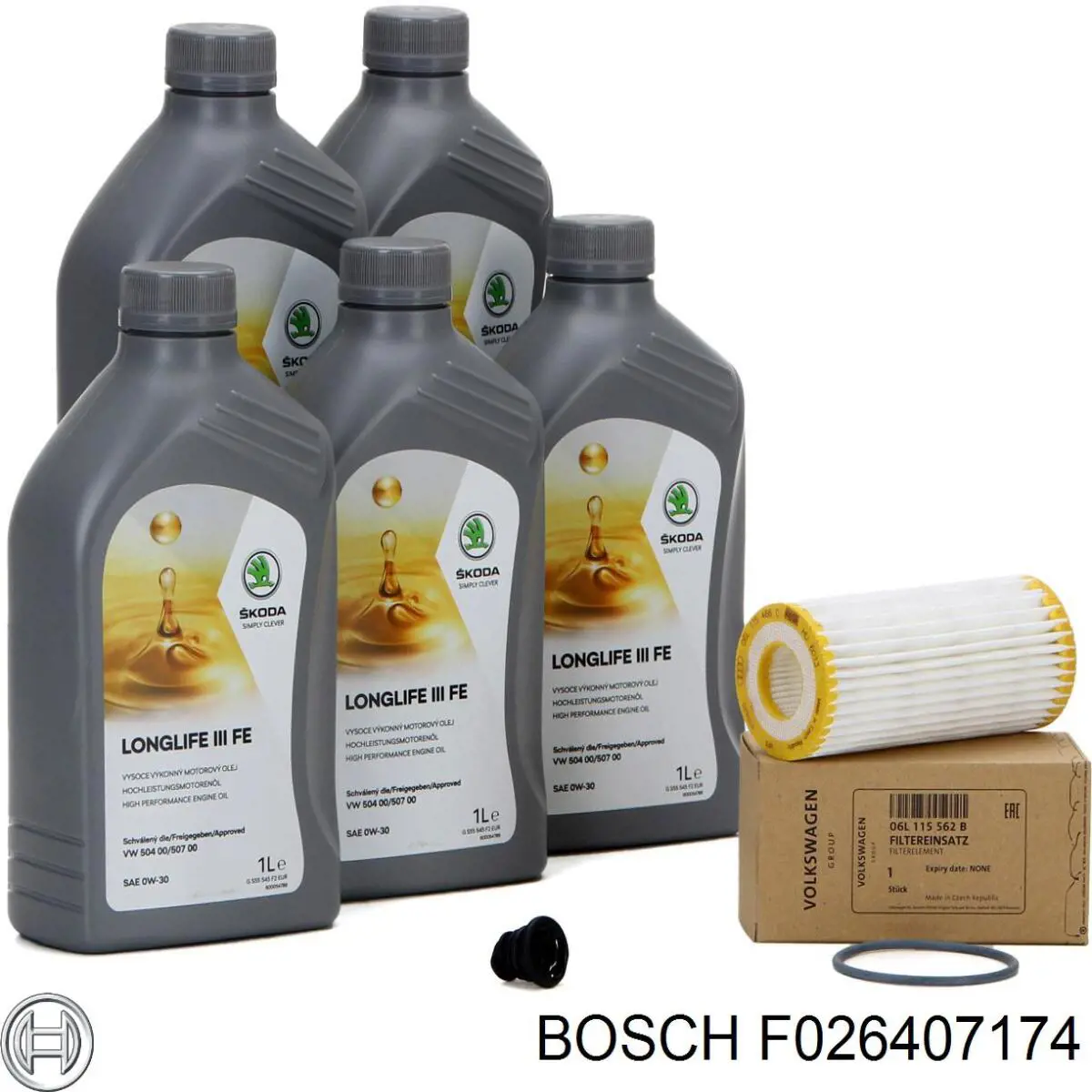 Масляный фильтр F026407174 Bosch